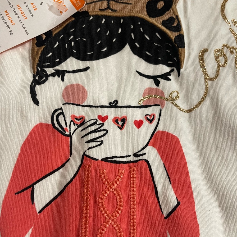NWT Gymboree GIRL TOP SIZE 5
